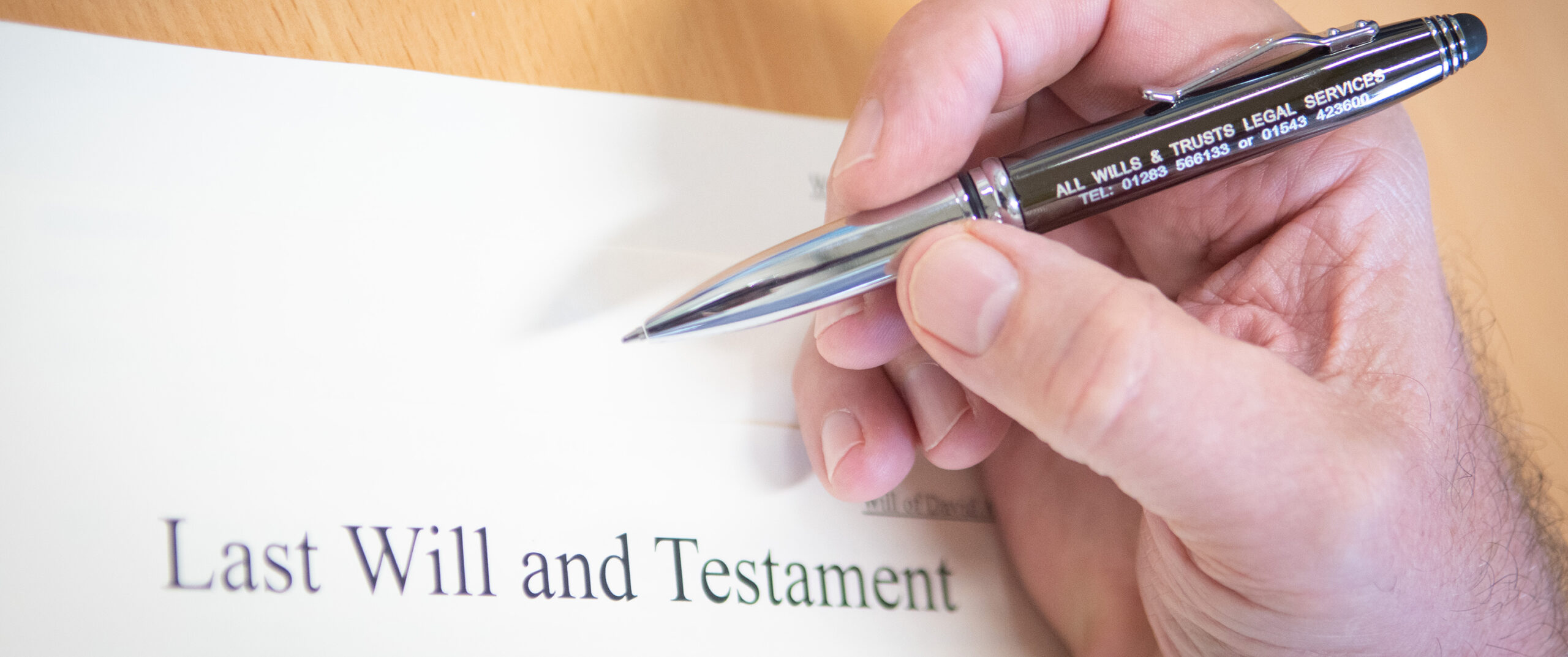 The Last Will and Testament at All Wills & Trusts